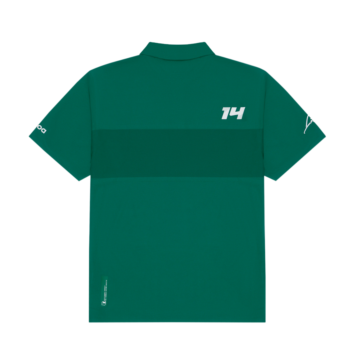 Fernando Alonso polo, Kimoa, minimal, green, 2024