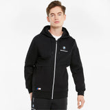 BMW Hoodie, Puma BMW MMS Full-Zip, Black, 2021