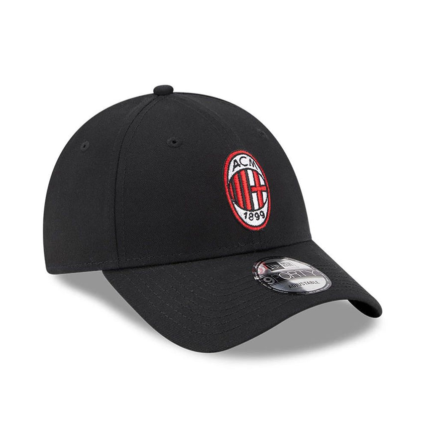 Gorra de béisbol del AC Milan, negra