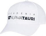 Alpha Tauri Team logo Baseball Cap, White 2022