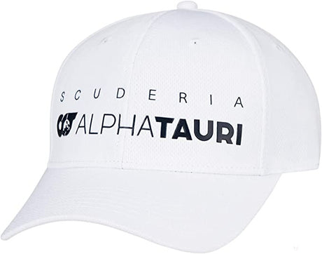 Alpha Tauri Team logo Baseball Cap, White 2022 - FansBRANDS®