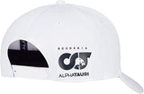 Alpha Tauri Team logo Baseball Cap, White 2022