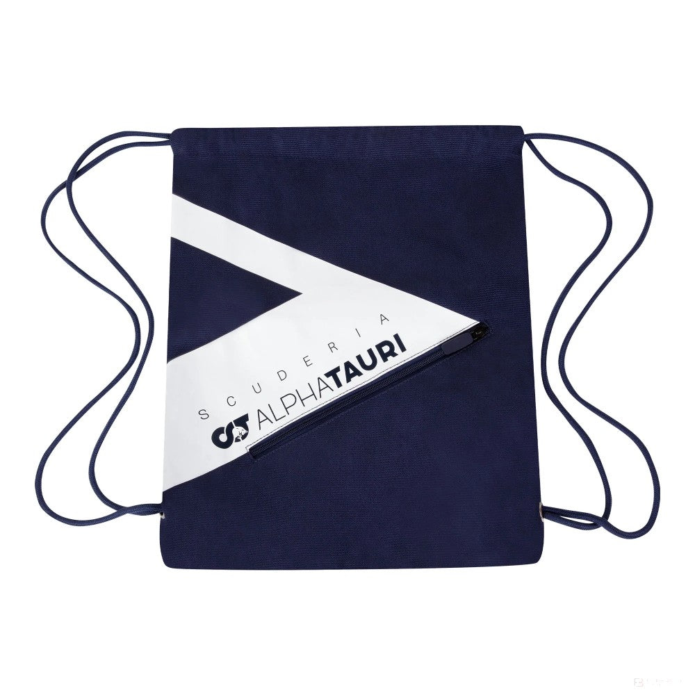 Scuderia Alpha Tauri Drawsting Bag, Navy, 2022 - FansBRANDS®