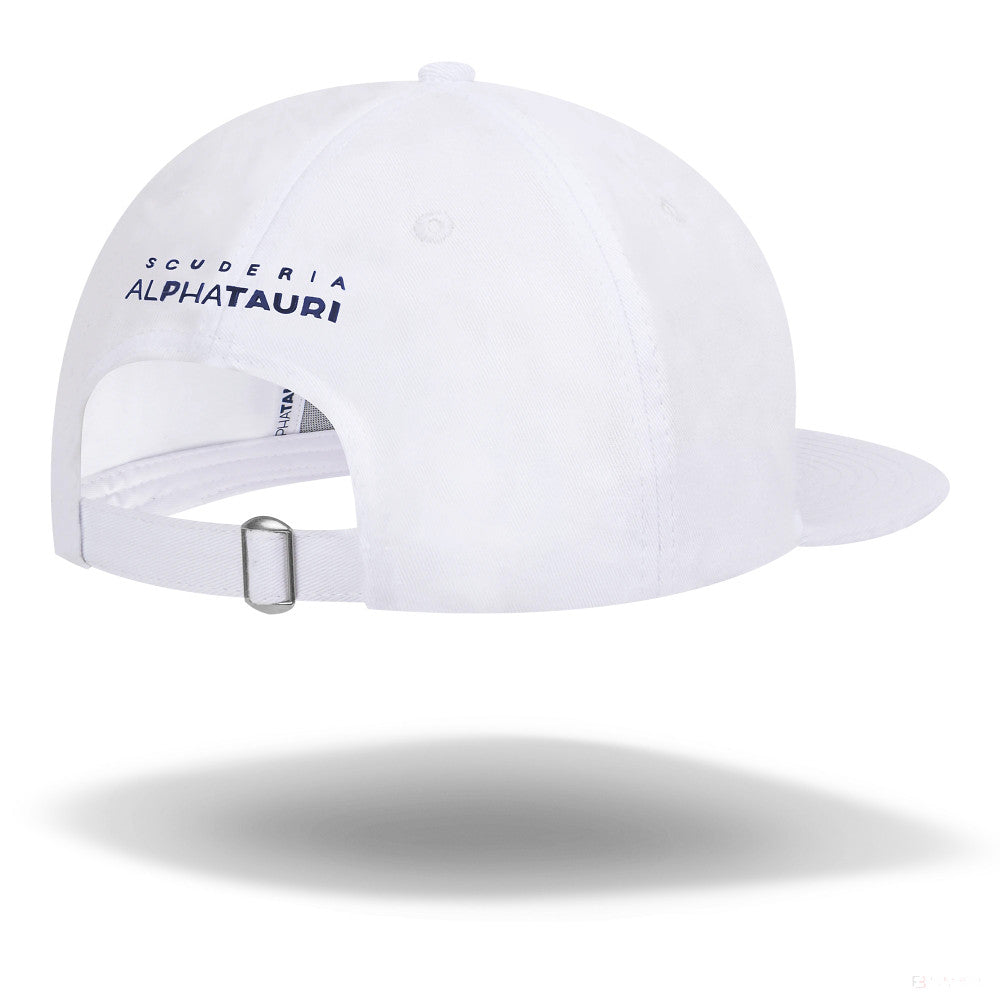 Alpha Tauri Flatbrim Cap, Team, Adult, White, 2021 - FansBRANDS®