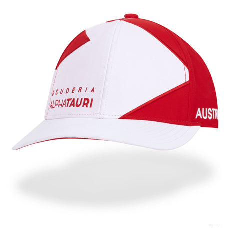 Alpha Tauri Baseball Cap, Austrian GP, Adult, White, 2021 - FansBRANDS®