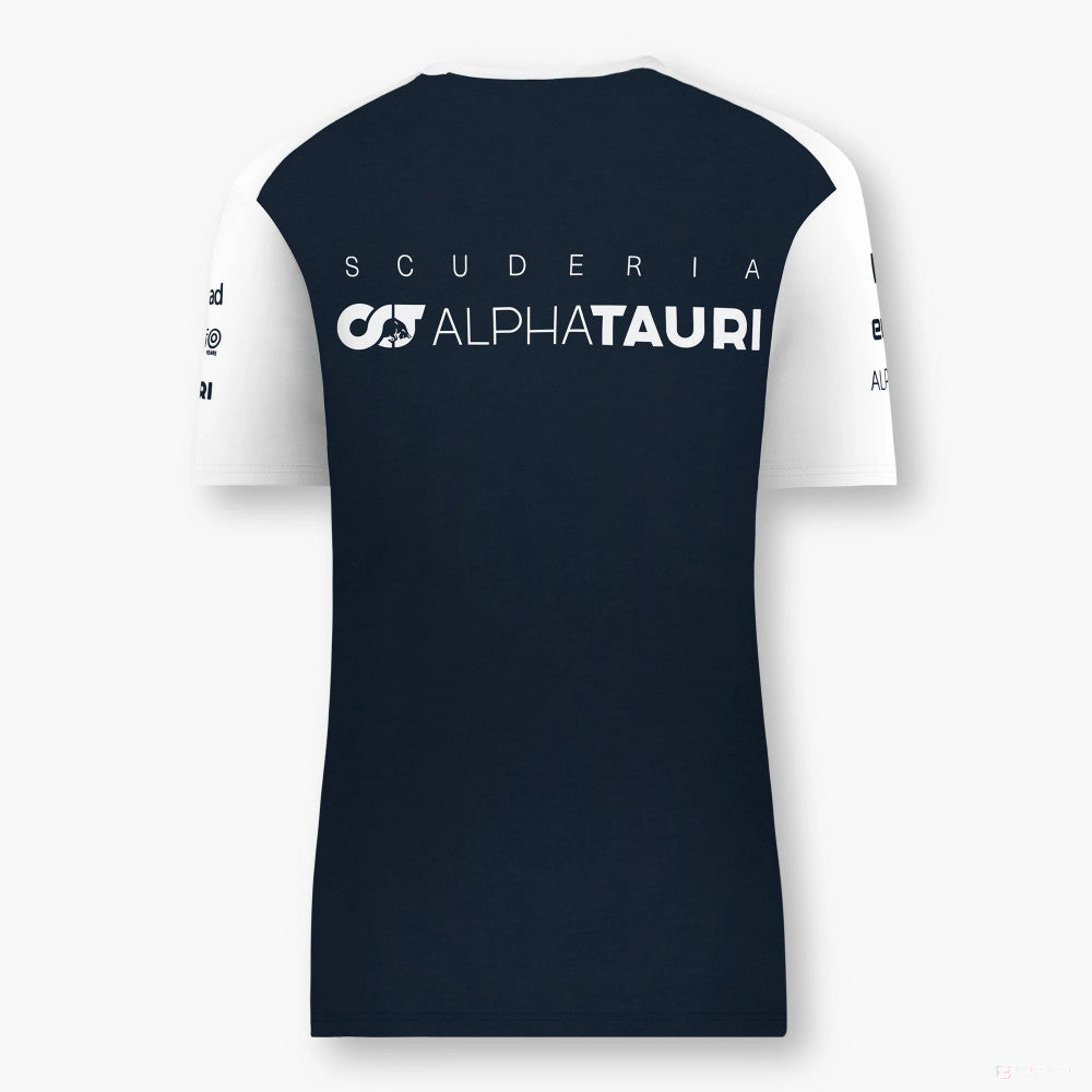 Scuderia Alpha Tauri, Woman, Team T-shirt, Navy 2022 - FansBRANDS®