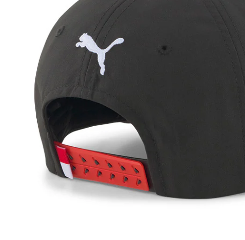 Gorra de béisbol Puma Ferrari Charles Leclerc LC, roja, 2022