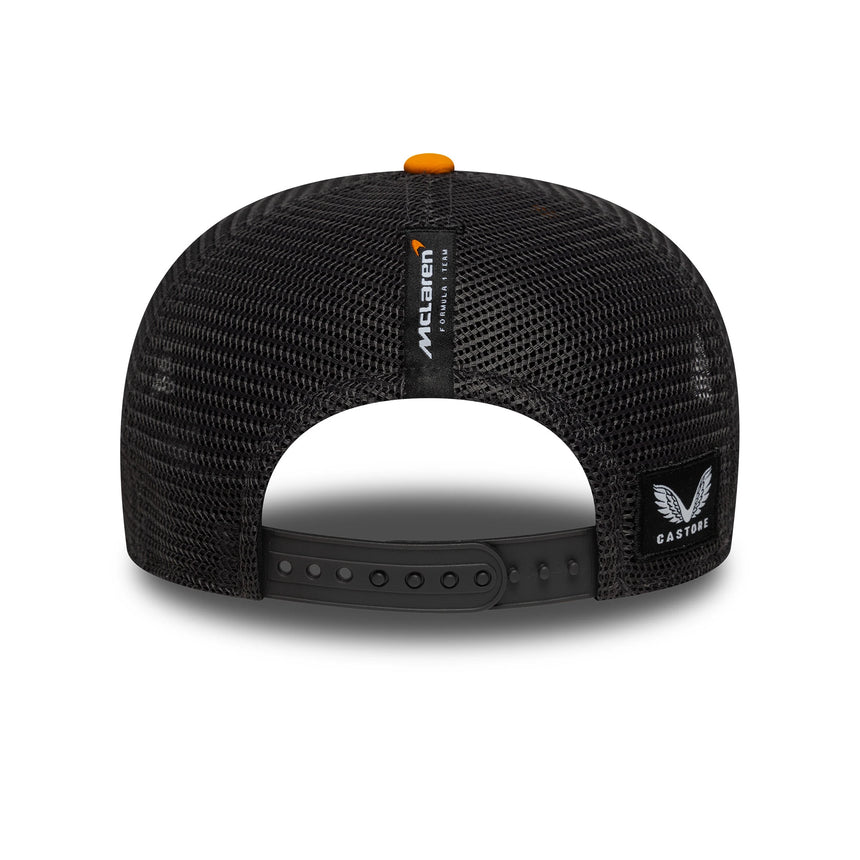 Gorra McLaren 9SEVENTY negra para niños