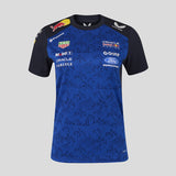 Red Bull t-shirt, team, womens, blue