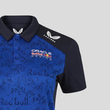 Red Bull polo, team, Max Verstappen, womens, blue, 2026