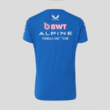 Blue T-shirt back with BWT lettering