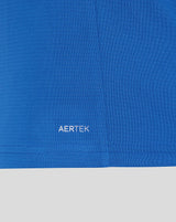 Blue T-shirt with AERTEK lettering