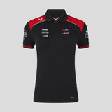 Haas F1 polo, team, womens, black