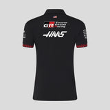 Haas F1 polo, team, womens, black