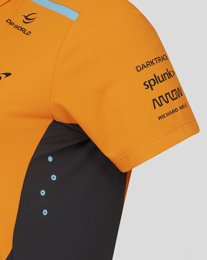 McLaren polo, Castore, team, women, orange, 2024 - FansBRANDS®