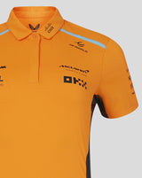 McLaren polo, Castore, team, women, orange, 2024 - FansBRANDS®