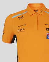 McLaren polo, Castore, Oscar Piastri, women, orange - FansBRANDS®