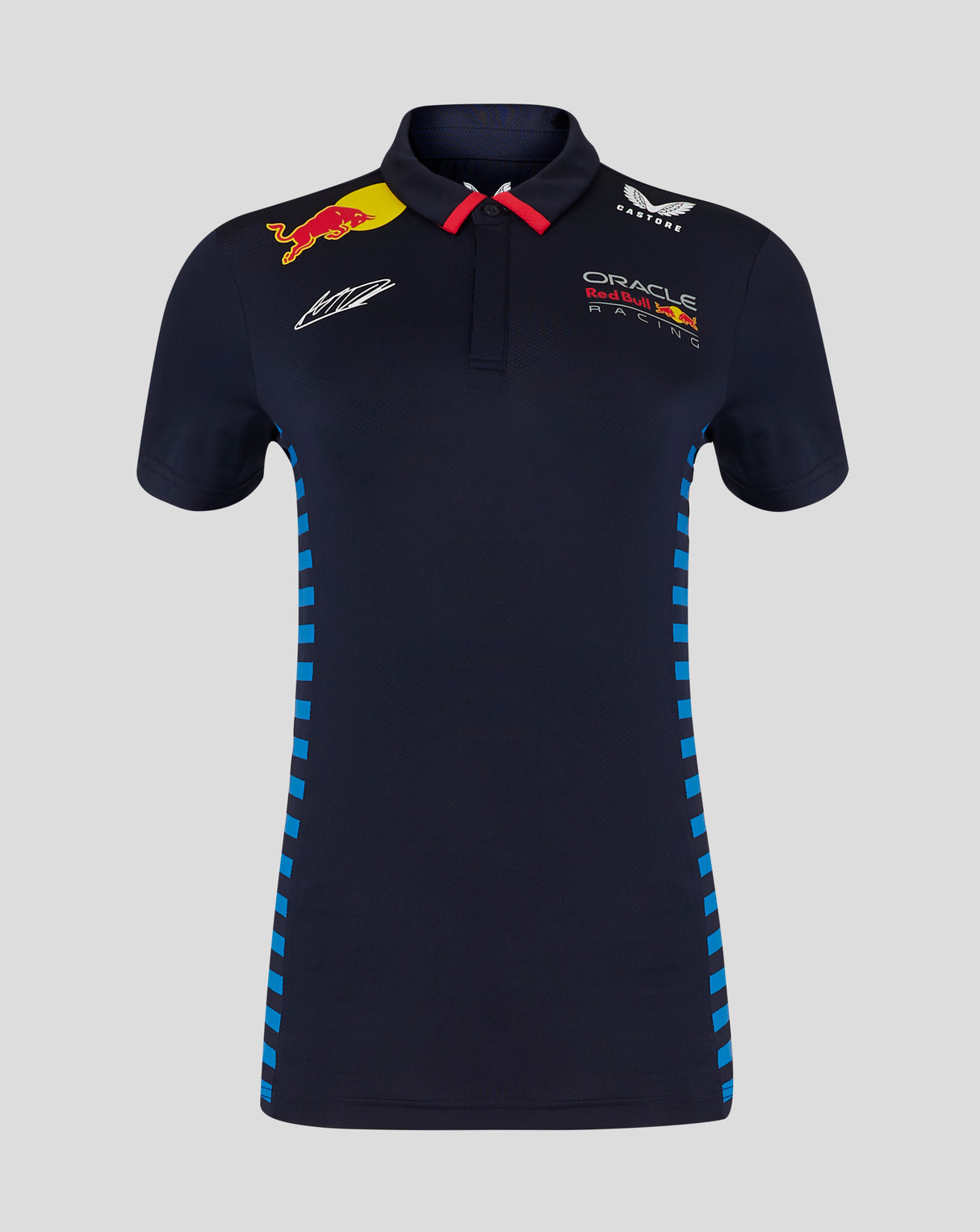 Red Bull polo, Castore, Max Verstappen, women, blue - FansBRANDS®