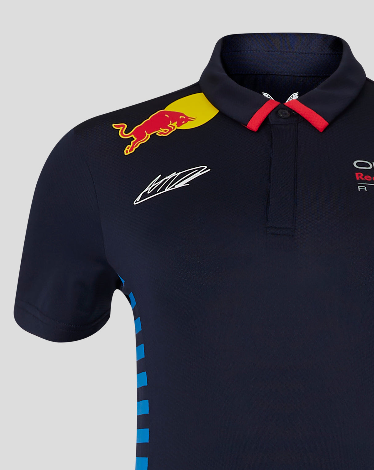 Red Bull polo, Castore, Max Verstappen, women, blue - FansBRANDS®