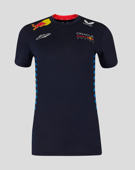 Red Bull t-shirt, Castore, Max Verstappen, women, blue - FansBRANDS®