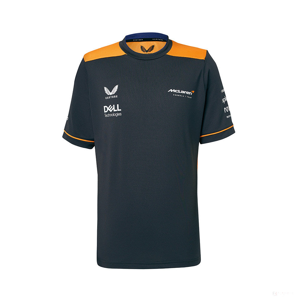 McLaren Kids T-Shirt, Team Set Up, Grey, 2022 - FansBRANDS®