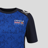 Red Bull t-shirt, team, Max Verstappen, kids, blue, 2026
