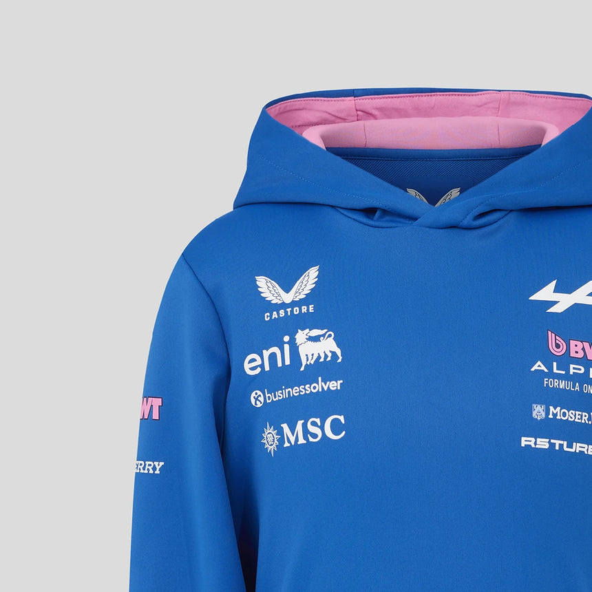 Alpine hoodie, team, blue, kids