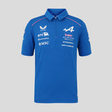 Blue T-shirt front view with BWT logo and Alpine branding