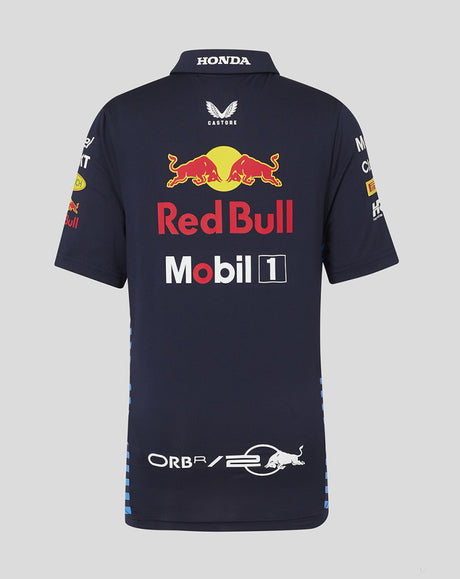 Red Bull polo, Castore, team, kids, blue, 2024 - FansBRANDS®