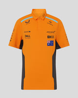 McLaren polo, Castore, Oscar Piastri, kids, orange - FansBRANDS®