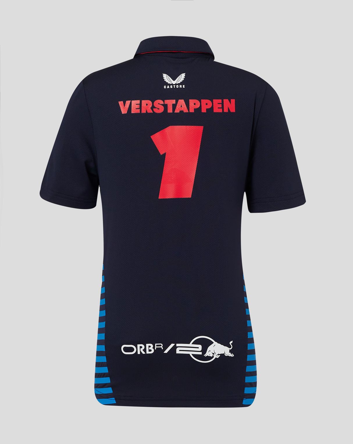 Red Bull polo, Castore, Max Verstappen, kids, blue - FansBRANDS®