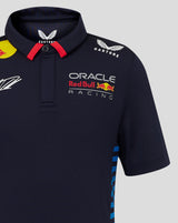 Red Bull polo, Castore, Max Verstappen, kids, blue - FansBRANDS®