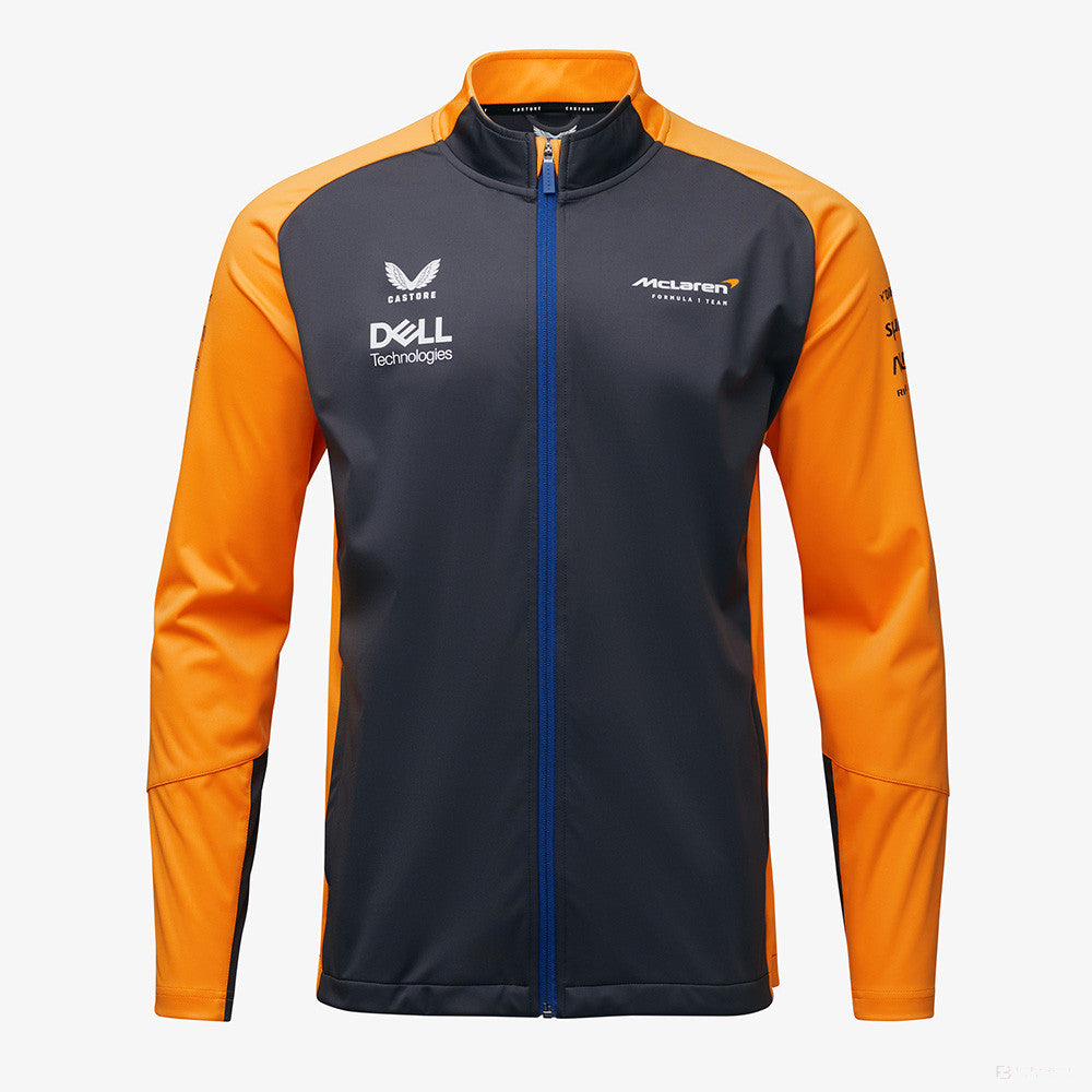 McLaren Softshell Jacket, Team, Grey, 2022 - FansBRANDS®