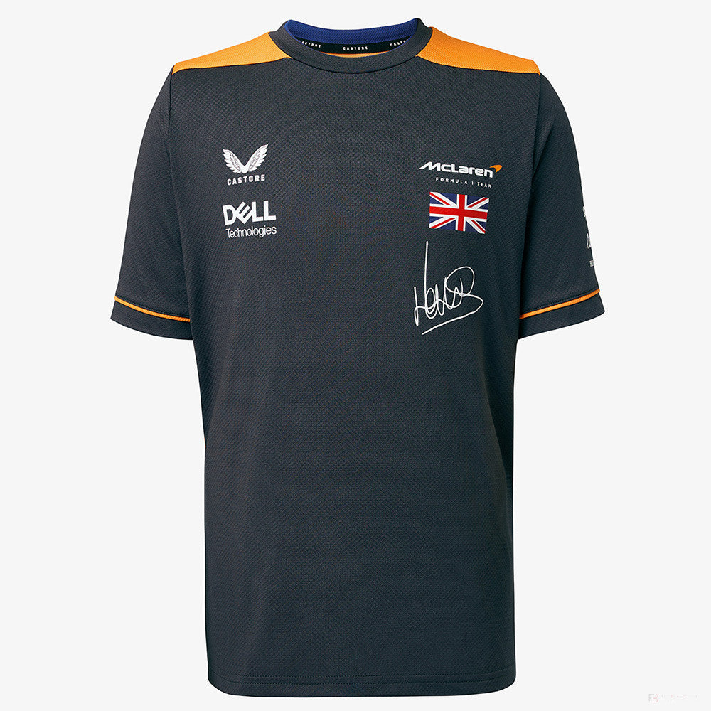McLaren T-Shirt, Lando Norris Team, Grey, 2022