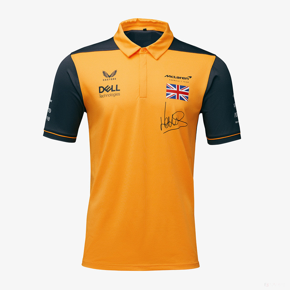 McLaren Polo, Lando Norris Team, Orange, 2022