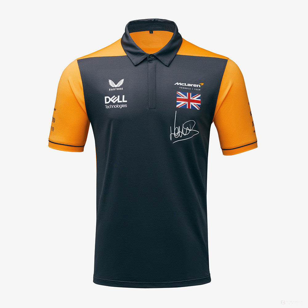 McLaren Polo, Lando Norris Team, Grey, 2022