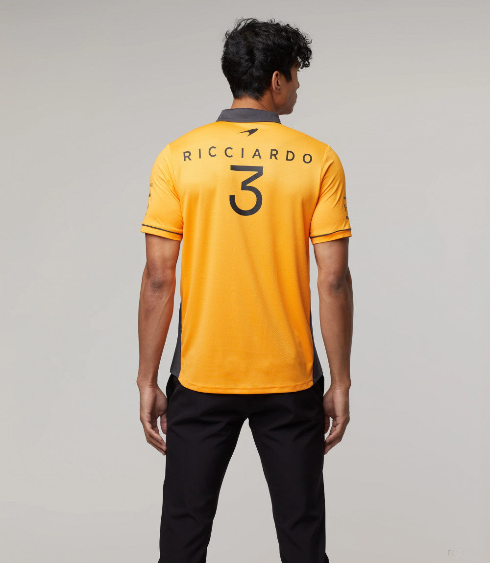 McLaren Polo, Daniel Ricciardo Team, Grey, 2022 - FansBRANDS®