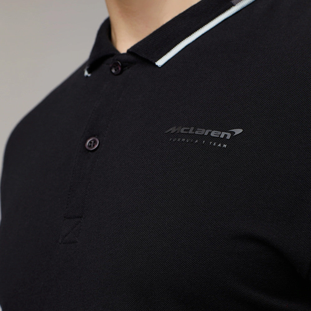 McLaren Polo, Team Logo, Black, 2022 - FansBRANDS®
