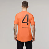 McLaren T-Shirt, Lando Norris #4, Orange, 2022