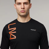 McLaren T-Shirt, Lando Norris #4, Black, 2022 - FansBRANDS®