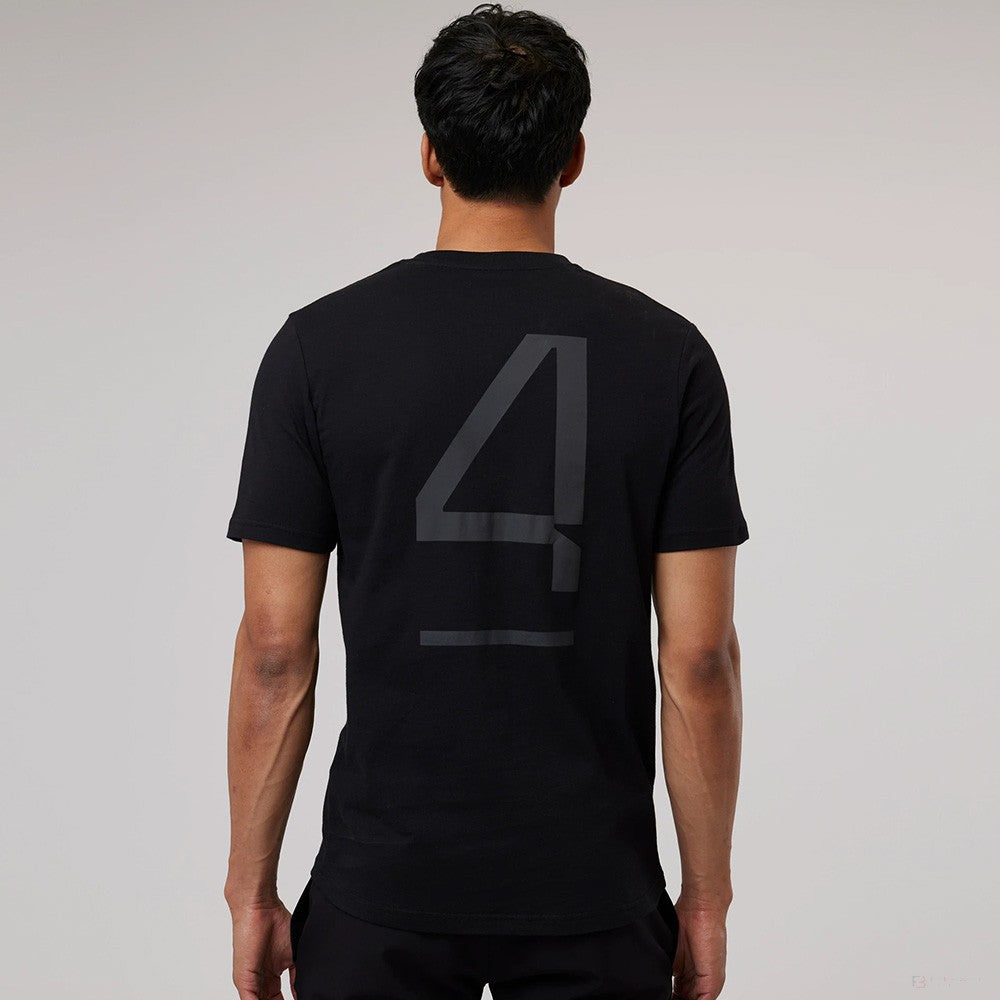 McLaren T-Shirt, Lando Norris #4, Black, 2022 - FansBRANDS®