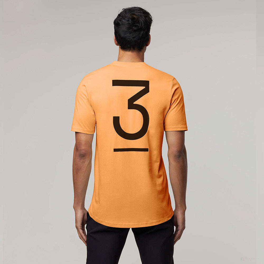 McLaren T-Shirt, Daniel Ricciardo #3, Orange, 2022 - FansBRANDS®