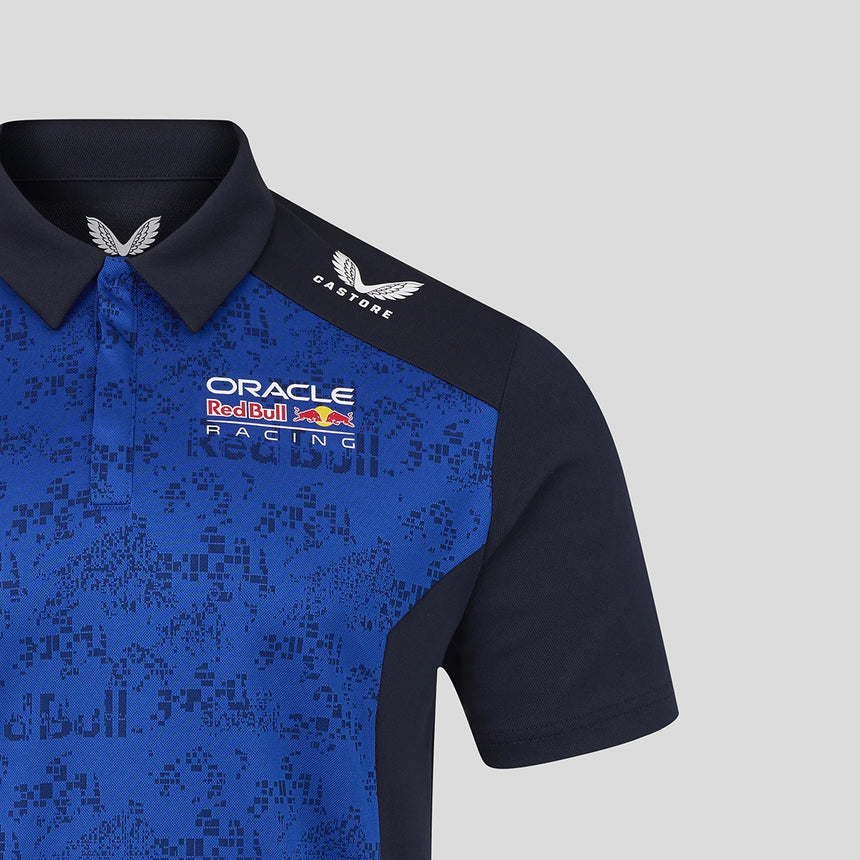 Red Bull polo, team, Max Verstappen, blue, 2026