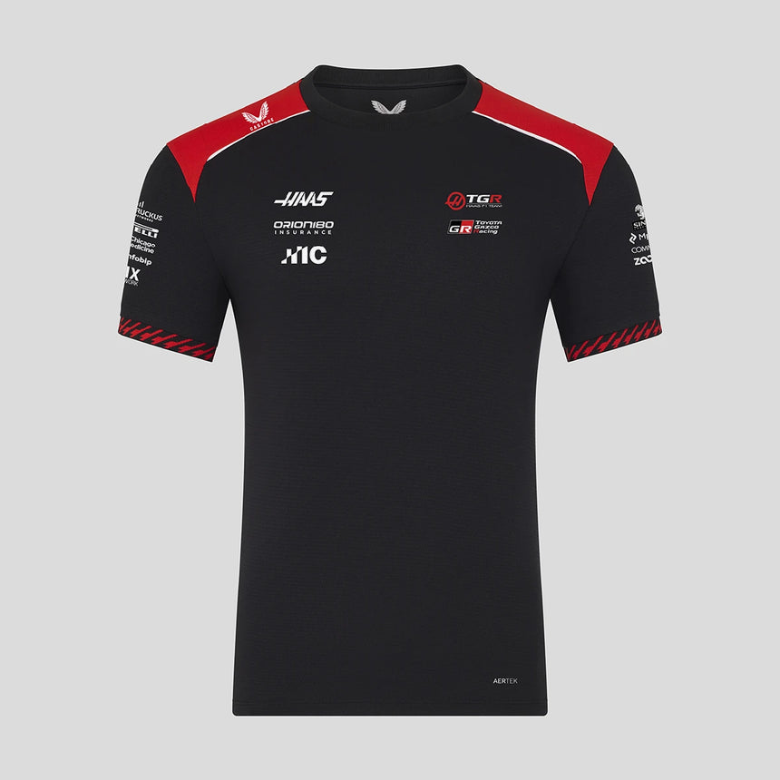 Haas F1 t-shirt, team, black