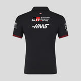 Haas F1 polo, team, black