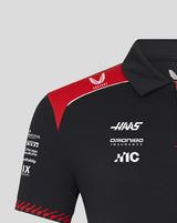 Haas F1 polo, team, black