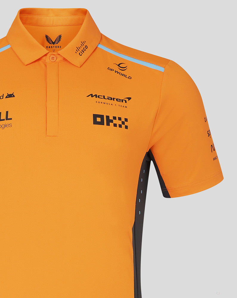 McLaren polo, Castore, team, orange, 2024 - FansBRANDS®