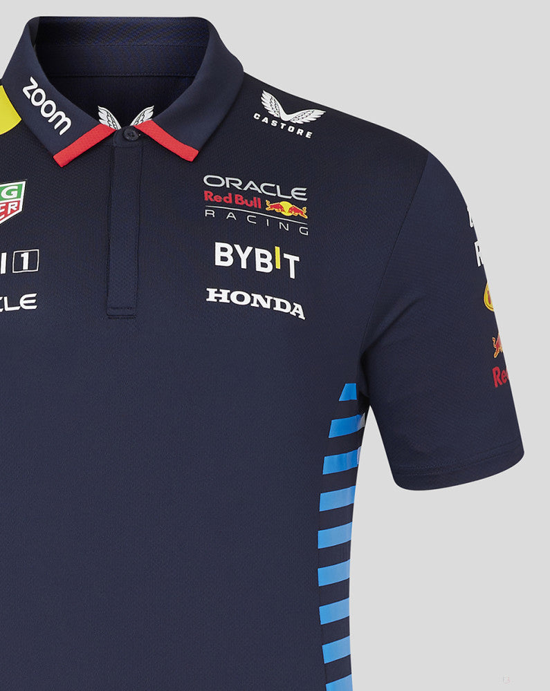 Red Bull polo, Castore, team, blue, 2024 - FansBRANDS®