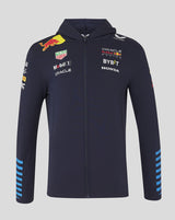 Red Bull sweatshirt, Castore, team, full zip, blue, 2024 - FansBRANDS®