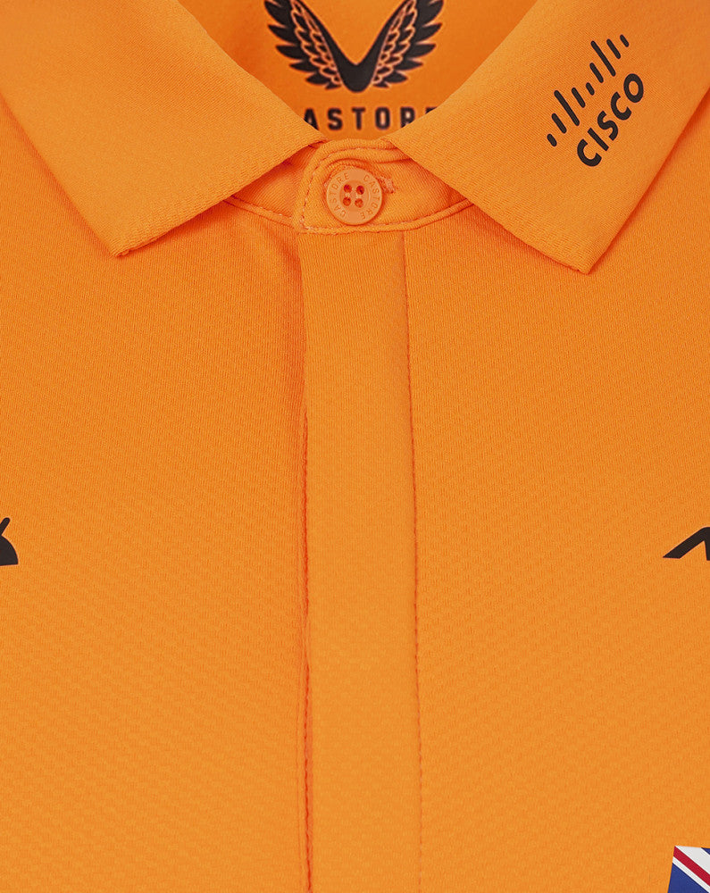 McLaren polo, Castore, Lando Norris, orange - FansBRANDS®